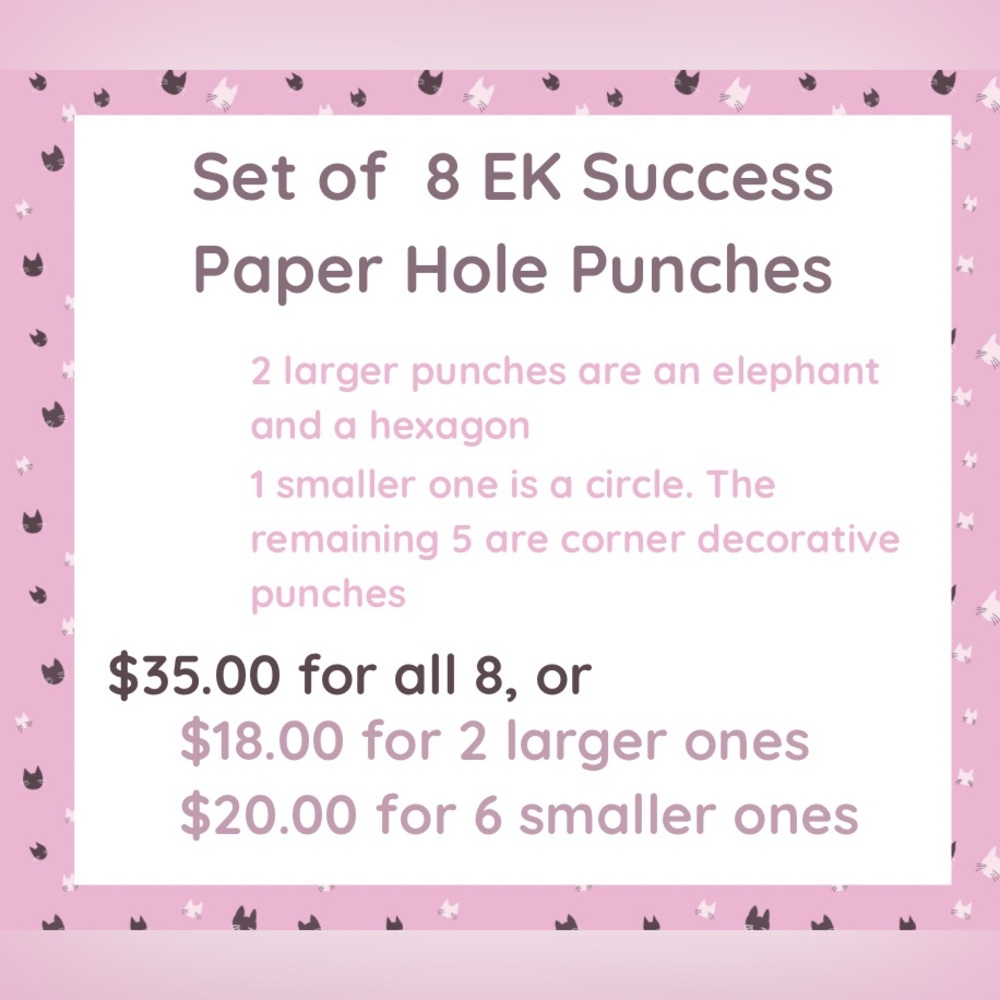 Colorful Craft Punch Set - Picture 5 of 5